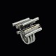 Bestik.dk 
presents: 
Flemming 
Knudsen. 
Sterling Silver 
Ring with 
Acrylic and 
Gold-Leaf.