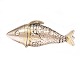 Aabenraa 
Antikvitetshandel 
presents: 
Silver 
vinaigrette in 
the shape of a 
fish by 
Berthold 
Sørensen 
Rosendahl, ...