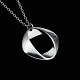 Bestik.dk 
presents: 
Georg 
Jensen. Large 
Sterling Silver 
Pendant #368 - 
Henning Koppe