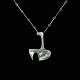 Bestik.dk 
presents: 
Lapponia. 
Sterling Silver 
'Mustang' 
Necklace - 
Björn Weckström 
- 1980.