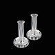 Bestik.dk 
presents: 
COHR, 
Denmark. Modern 
Sterling Silver 
Candlesticks.