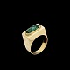 Bestik.dk 
presents: 
Jørgen 
Sandberg. 
Danish 14k Gold 
Ring with 
Turquoise.