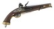 Lundin Antique 
presents: 
Flint 
pistol. Length 
40 cm. Stamps 
see photo.