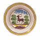 Aabenraa 
Antikvitetshandel 
presents: 
Northgerman 
Kellinghusen 
plate circa 
1800. D: 22,5cm