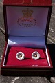 Antikkram 
presents: 
Marguerite 
pair of ear 
stickers of 
Danish gilt 
Sterling Silber 
by Georg Jensen