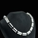 Bestik.dk 
presents: 
Karl 
Gustav Hansen. 
Modern Sterling 
Silver 
Necklace.