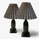 Roxy Klassik 
presents: 
Just 
Andersen
Pair of table 
lamps in disco 
metal with 
fluted bodies.
1 pc. in stock
