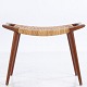 Roxy Klassik 
presents: 
Hans J. 
Wegner / 
Johannes Hansen
JH 539 - 
Stool/stool in 
solid teak with 
patinated ...