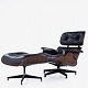 Roxy Klassik 
presents: 
Ray & 
Charles Eames / 
Herman Miller
'Eames Lounge 
Chair' i 
palisander med 
original ...