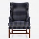 Roxy Klassik 
presents: 
Kaare 
Klint / Rud 
Rasmussen 
Snedkerier
KK 6212 - 
Newly 
upholstered 
wing chair in 
...