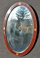 Pegasus – Kunst 
- Antik - 
Design 
presents: 
English 
oval mirror, 
approx. 1900