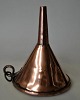 Pegasus – Kunst 
- Antik - 
Design 
presents: 
Antique 
Danish copper 
funnel, 19th 
century.