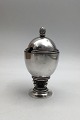 Danam Antik 
presents: 
Georg 
Jensen Sterling 
Silver Acorn 
Egg-shaped 
Mustard Pot No 
741