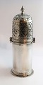 Lundin Antique 
presents: 
Mikkel 
Gregersen, 
Aarhus 
(1714-1729). 
Sugar caster of 
silver with 
cylindrical 
body ...