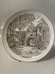 Antik Huset 
presents: 
Plate with 
motif of 
Faaborg, from 
B&G.