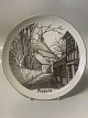 Antik Huset 
presents: 
Plate with 
motif of 
Faaborg, 
Hospitalstræde 
from B&G.