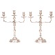 Aabenraa 
Antikvitetshandel 
presents: 
Pair of 
sterlingsilver 
Baroquestyle 
candelabra by 
A. Michelsen, 
...