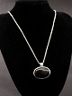 Middelfart 
Antik presents: 
Sterling 
silver Vivanty 
pendant with 
onyx