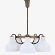 Roxy Klassik 
presents: 
Vilhelm 
Lauritzen / 
Louis Poulsen.
Rare 
chandelier/ring 
crown in 
patinated brass 
and ...