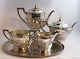 Lundin Antique 
presents: 
Michelsen. 
Sterling 
coffee-tea 
service (925). 
5 parts. 
Consisting of: 
coffee pot, ...