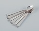 L'Art presents: 
Georg 
Jensen Pyramid. 

A set of six 
coffee spoons.