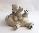 Lundin Antique 
presents: 
Royal 
Copenhagen. 
Porcelain 
figure. Polar 
bear cubs. 
Model 324. 
Height 10 cm. 
(1 quality)