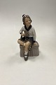 Danam Antik 
presents: 
Dahl 
Jensen Figurine 
Girl with 
Christmas Goat 
No. 1158