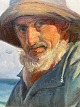 Dansk 
Kunstgalleri 
presents: 
"Skagen 
Fisherman" Oil 
painting on 
canvas.