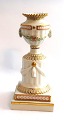 Lundin Antique 
presents: 
Royal 
Copenhagen. 
"Flora Danica" 
style. 
Candlestick, 
model # 12365. 
Height 16.5 cm. 
(1 ...