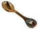 Antik K 
presents: 
Michelsen
Small 
Christmas tea 
spoon 1981