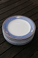 Antikkram 
presents: 
Magnolia 
Blue Danish 
porcelain, 
luncheon plates 
22cm. OFFERS 
for more.