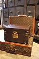 K&Co. presents: 
Louis 
Vuitton, 
vintage brown 
leather box 
with brass 
fittings for 
wristwatches 
and space for 
...