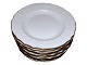 Antik K 
presents: 
White 
curved with 
gold edge
Dinner plate 
24.7 cm.