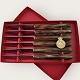 Moster Olga - 
Antik og Design 
presents: 
Raadvad
Dinner knives
Brown shaft
set of 6 pcs.
*DKK 175