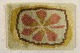 L'Art presents: 
Scandinavian 
textile 
designer.
Cotton rya 
rug.
Moviv of leaf 
in autumn 
colors.