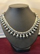 Stentoft Antik 
presents: 
Vintage, 
unique 17th 
century silver 
spiral pattern 
royal necklace. 
Soul necklace 
made ...