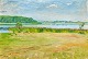 Pegasus – Kunst 
- Antik - 
Design 
presents: 
Lunn, 
Agnes (1850 - 
1941) Denmark: 
Petersborg lake 
at Sorø