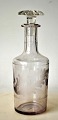 Pegasus – Kunst 
- Antik - 
Design 
presents: 
Carafe 
"Fine 
Champagne", 
circa 1900. 
England.