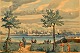 Pegasus – Kunst 
- Antik - 
Design 
presents: 
Siege of 
Copenhagen, 31 
August 1807. 
Copper 
engraving after 
Johs. ...