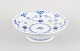 L'Art presents: 
Royal 
Copenhagen Blue 
Fluted Full 
Lace, low 
centerpiece.