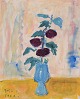 L'Art presents: 

Karin Blix 
(1890–1989), 
Swedish artist.
Oil on wood 
panel.
Motif of 
flowers in a 
vase.