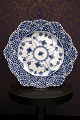 K&Co. presents: 
Royal 
Copenhagen, 
Blue Fluted 
Full Lace flat 
plate with 
scalloped edge. 
1/1094...