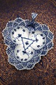 K&Co. presents: 
Royal 
Copenhagen Blue 
Fluted Full 
Lace dish / 
bowl with 
insect on the 
handle. has a 
small edge ...