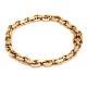 Aabenraa 
Antikvitetshandel 
presents: 
8kt gold 
anchor 
bracelet. L: 
20cm. 6x9mm. W: 
20gr