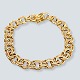 Antik 
Damgaard-
Lauritsen 
presents: 

BNH; A 
bracelet of 14k 
gold, w. 1 cm