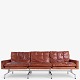 Roxy Klassik 
presents: 
Poul 
Kjærholm / E. 
Kold 
Christensen.
PK 31/3 - 
3-seater sofa 
in patinated 
original ...