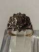 Antik Huset 
presents: 
Gold Ring 
with Diamonds, 
9 Karat
Ring size 53