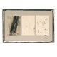 Aabenraa 
Antikvitetshandel 
presents: 
Preben 
Hornung, 
1919-89, three 
signed post 
cards, mixed 
media. Visible 
...