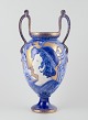 L'Art presents: 
Thomas 
Forester & 
Sons, England.
Large Art 
Nouveau vase 
with two 
handles.
