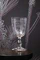 K&Co. presents: 
Old French 
souvenir wine 
glass with 
engraved 
writing and 
decorations. 
"Souvenir de la 
feté"